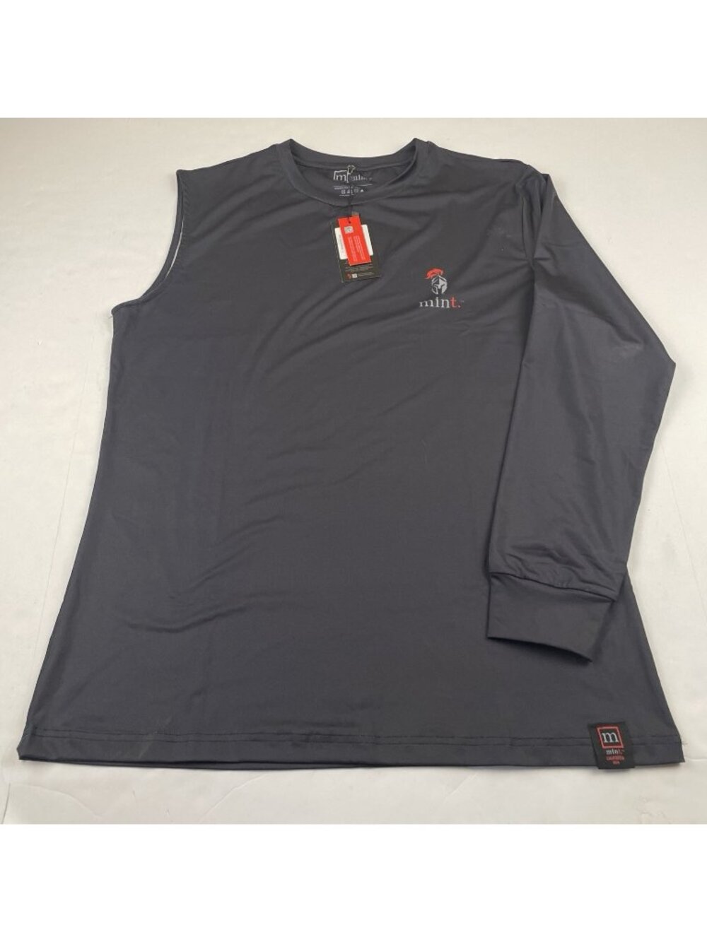 MINT Pickleball Battle T-Shirt Men’s L Long/Short Sleeve Poly Stretch Black